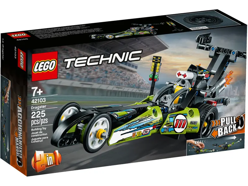 LEGO® 42103 Traukos Lenktynių Automobilis