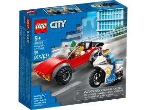 LEGO® 60392 Policijos Motociklo Ir Automobilio Gaudynės